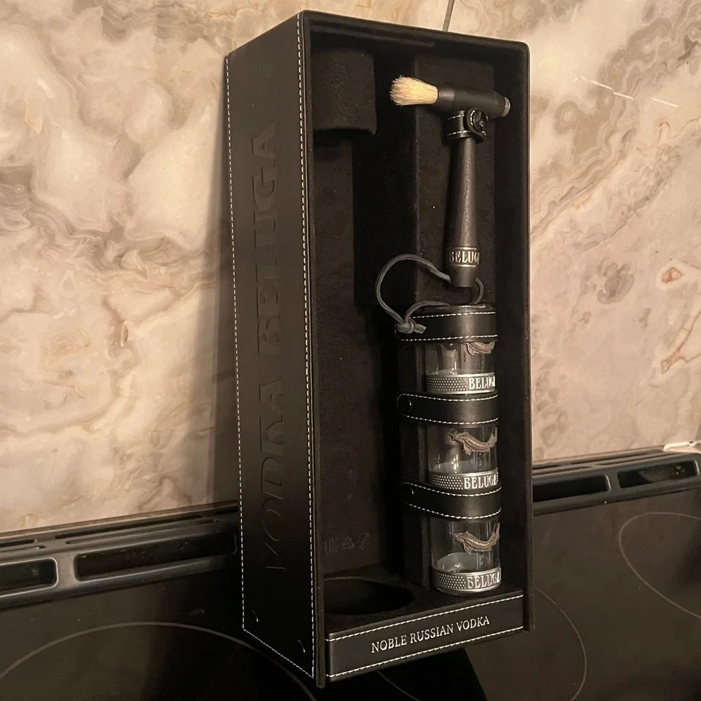 Beluga Gold Line Vodka Gift Set Vodka not Included